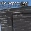 Build Report Tool