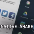 Native Share for Android & iOS