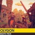 Polygon Knights – Low Poly 3D Art by Synty
