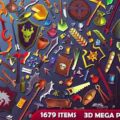 3D Items – Mega Pack
