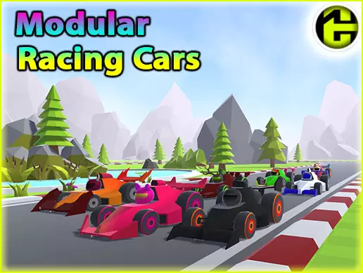 Low Poly Racing Cars Pack - Free Download