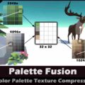 Palette Fusion (Texture Color Palette Optimizer Compressor)