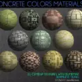 Concrete Colors Materials