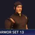 Novice Armor Set – Stylized RPG