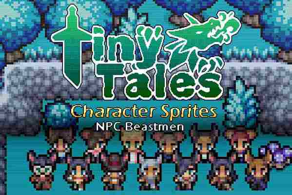 Tiny Tales: Beastmen NPC Sprite Pack | Free Download