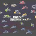Low Poly Spaceship Pack