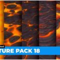 Lava Texture Pack 18 Hand Painted