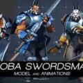 MOBA Swordsman – model & animations