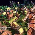 Fantasy Village Pack – Low Poly 3D Art