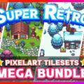 2D RPG topdown tilesets – pixelart assets MEGA BUNDLE