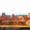 Low Poly Arid/Desert Environment